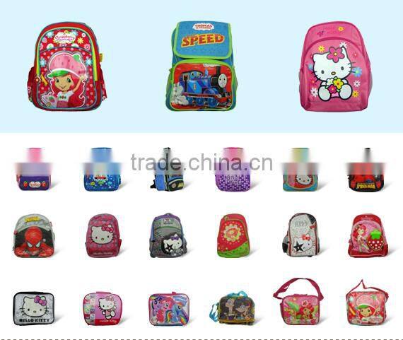 Popular Design Custom Cheap Prices Sales Kids School Bag Set