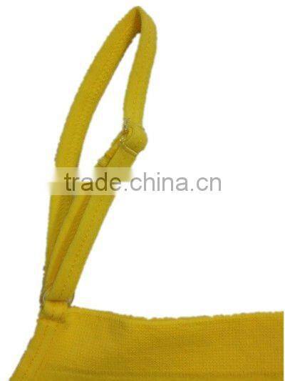 seamless tie dye tank top bra without pad