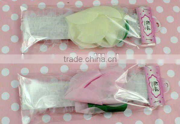 China Wholesale Beauriful Girls Feather Flower Baby Headband Baby Hair Accessories