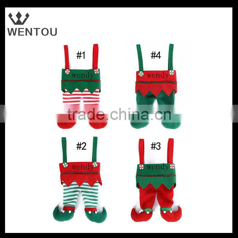 Personalized Blank felt Christmas Elf stocking