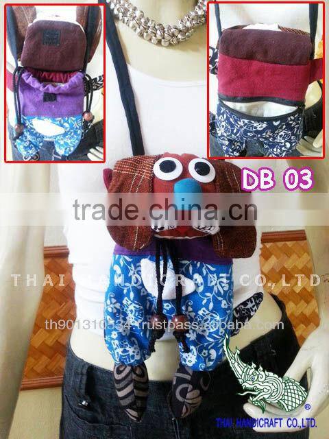 Thai Handmade shoulder bag Animal Bag