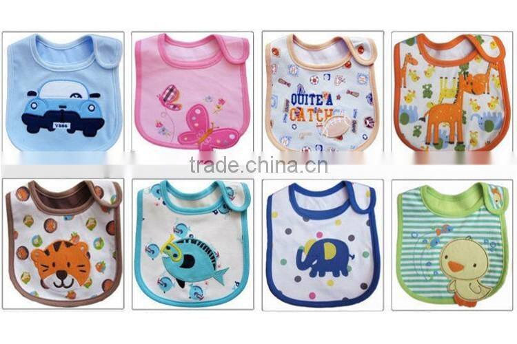 Multi pattern Soft cotton baby teething bib