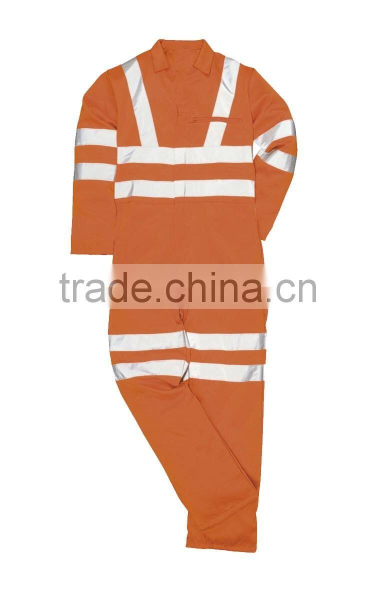 Reflective clothing men's hi vis workwear with EN20471