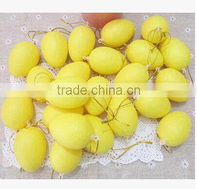 factory sale 6*4.2cm pink color DIY clear plastic easter egg