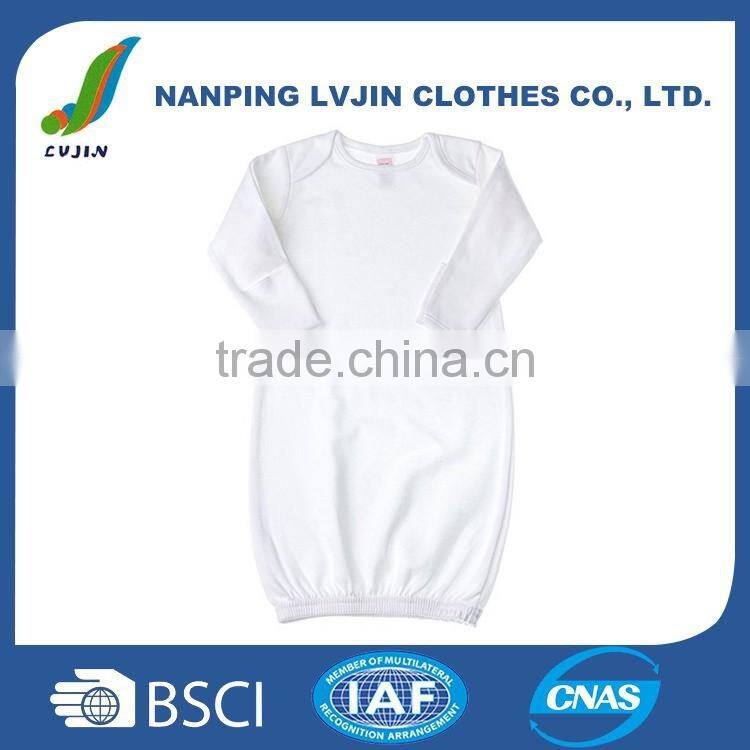 Infants & Toddlers Age Group Baby Sleeper Gown Newborn White