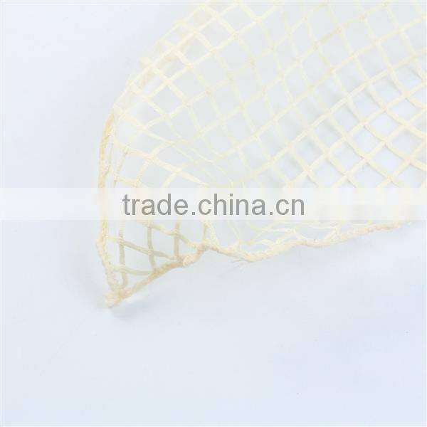 Polyester Headband Bowknot Beige Lace Pattern