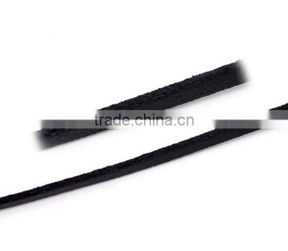 Custom High Qaulity Black Velvet Jewelry Cord for Necklaces