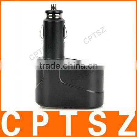 Dual Car Cigarette Sockets Power Adapter