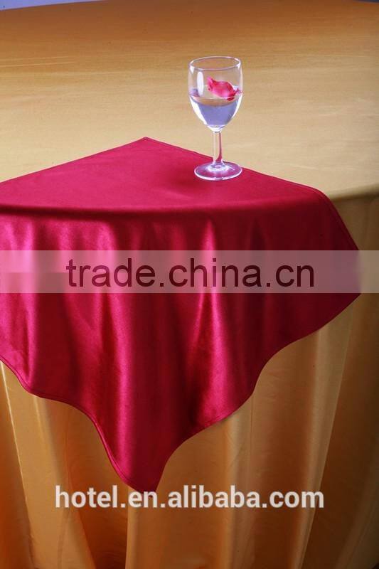 high quality cotton table napkins and polyester buffet table cloth