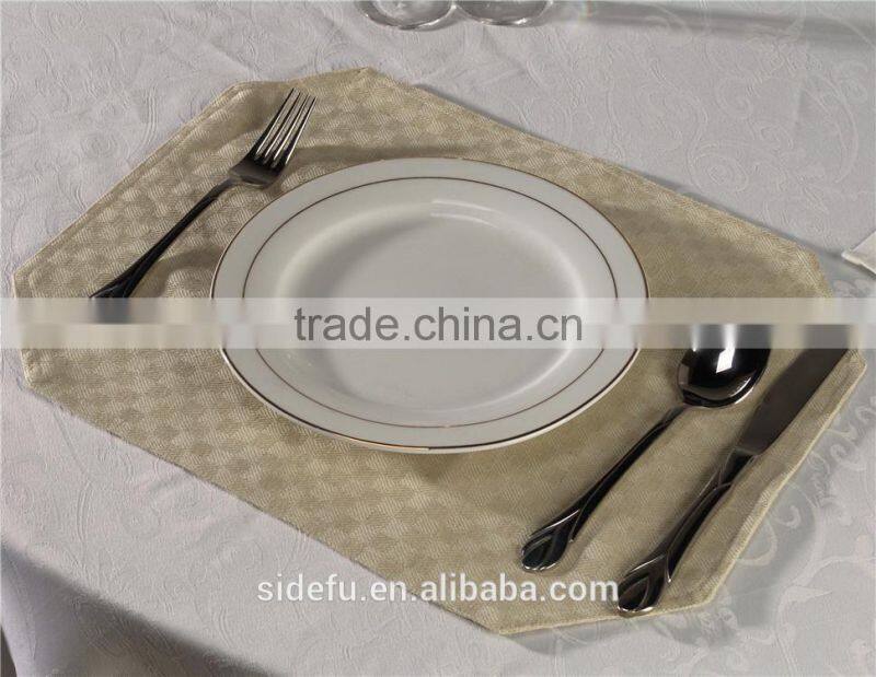 Promotional Hot Selling Hotel Felt Table PVC Placemat