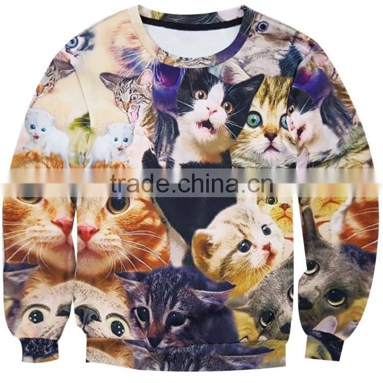 2016 Custom Made Print Fancy Men's Shrug Sweater with different color