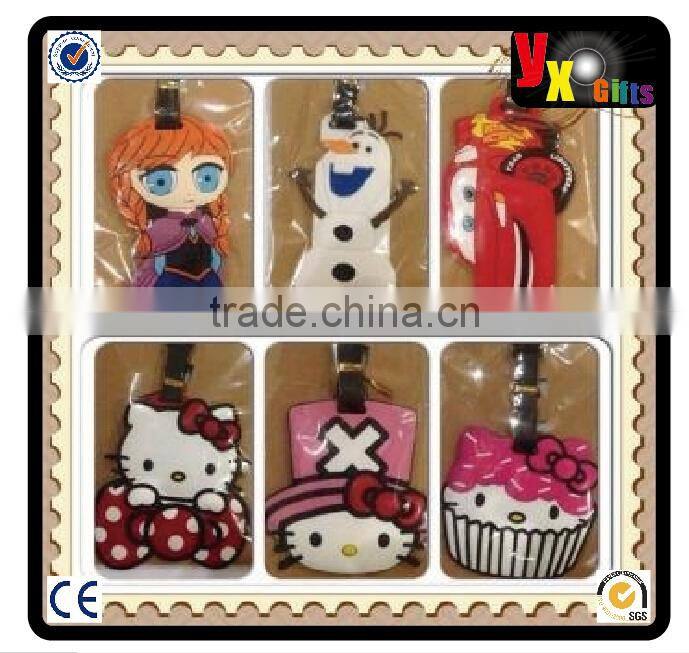 Paper & Plastic Luggage Tag/decorative plastic star with light