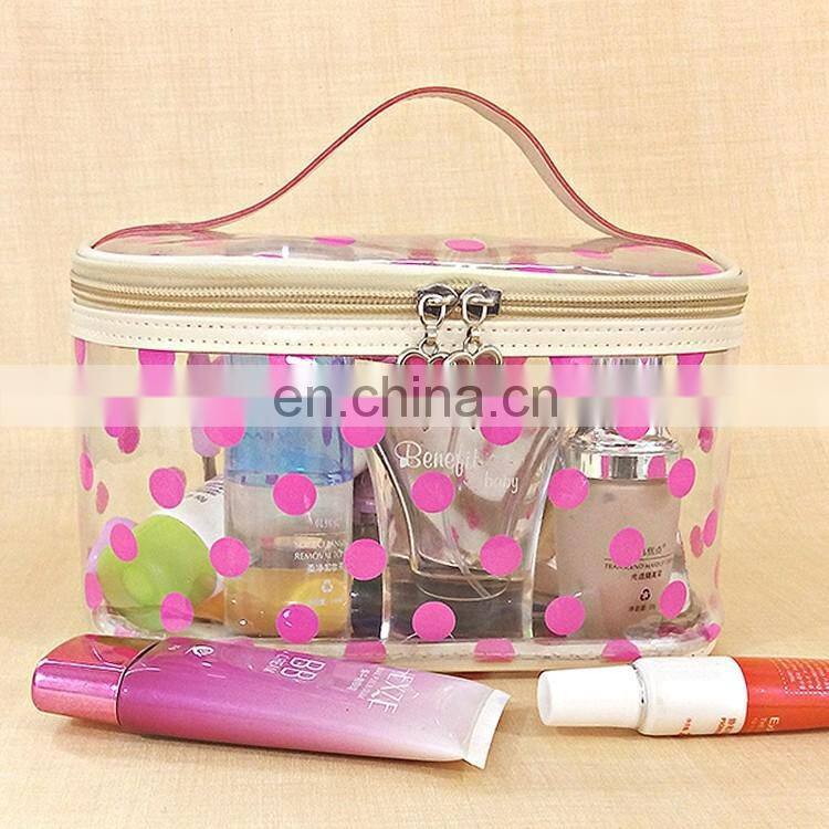 Waterproof Clear Pvc Toiletry Cosmetic Handbag Organizer