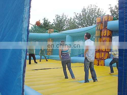 summer outdoor games inflatable volleyball court beach volley ball