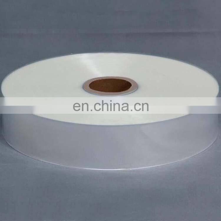 Factory price environmental friendly white plastic bopp pearlised film for hotel/food packaging
