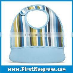 Washable Factory Production Baby Promotion Neoprene Bibs