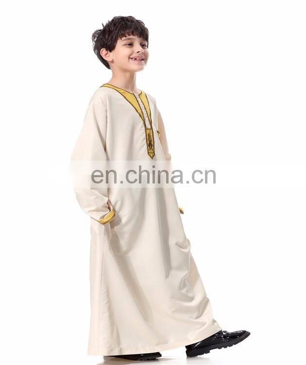 Wholesale New Arrival Design Muslim Thobe for kids islamic abaya jilbab