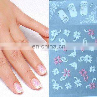 3D Christmas water transfer nail art stickers (ZY7-012)