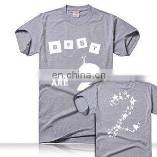 Women/Men's Fashion Design Short Sleeve Crew Neck Custom Tee Shirt