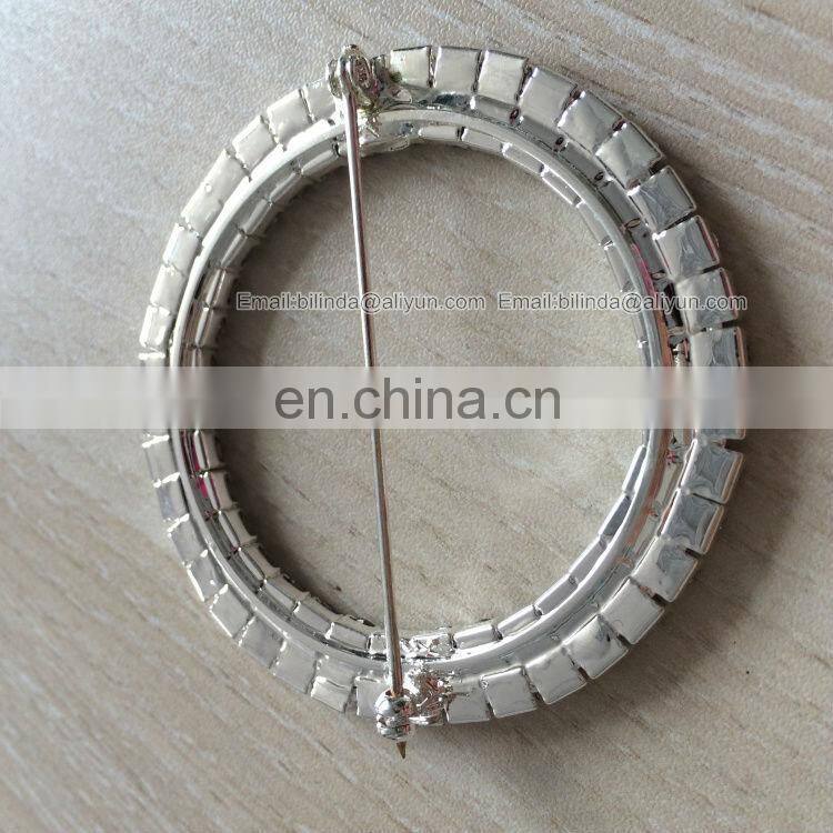 chair sash rhinestone crystal brooches