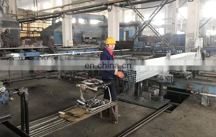 40*80mm Galvanized Hollow Section Steel Pipe Steel Tube