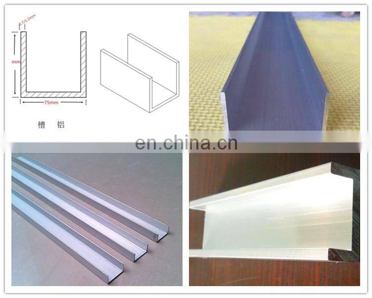 6063 Anodized U-Shape Aluminum Channel
