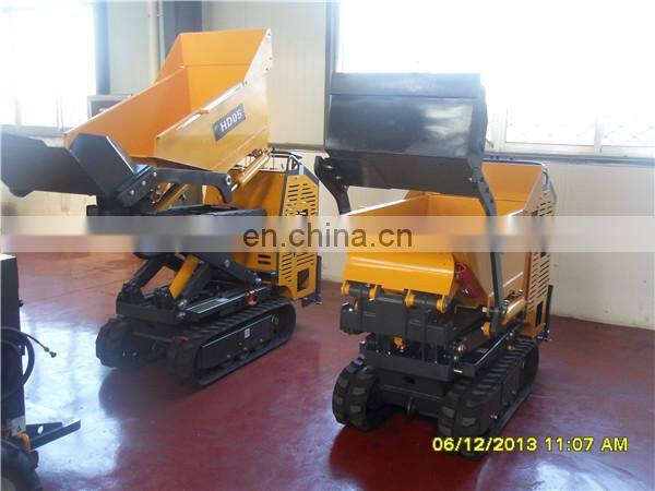 hydraulic mini track dumper