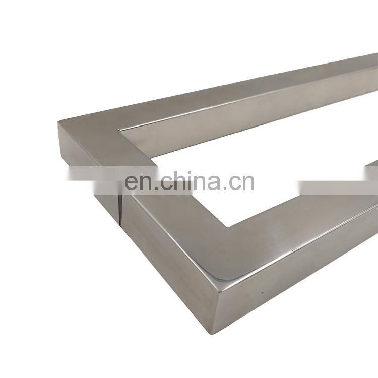 Shower Cabin Stainless Steel Back To Back Door Pull Hardware Double Sided Door Pull Handle