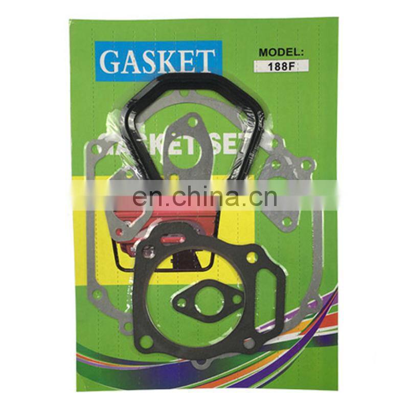 5KW BS390 188F Gasoline Generator Gasket Full Set