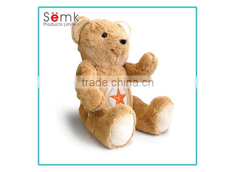 Novelty customized stuffed toys with cotton filling material with zipper plush toys for kids