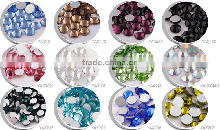 non hotfix flatback rhinestones crystal,crystal rhinestones flatback,crystal flatback rhinestones 4mm non hotfix ss16