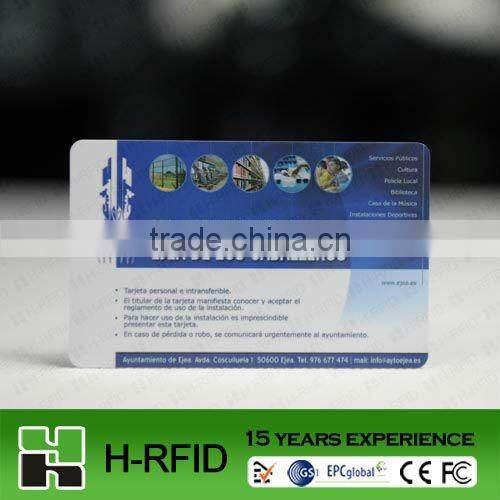 HF 13.56Mhz NFC high quality iso 7810 pvc card