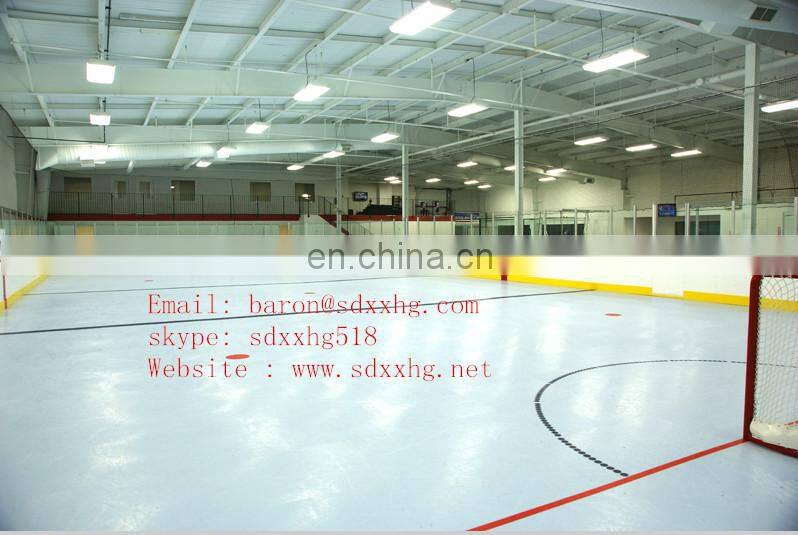 Polyethylene sheet synthetic ice rink barrier/synthetic ice rink/ice skating rinks