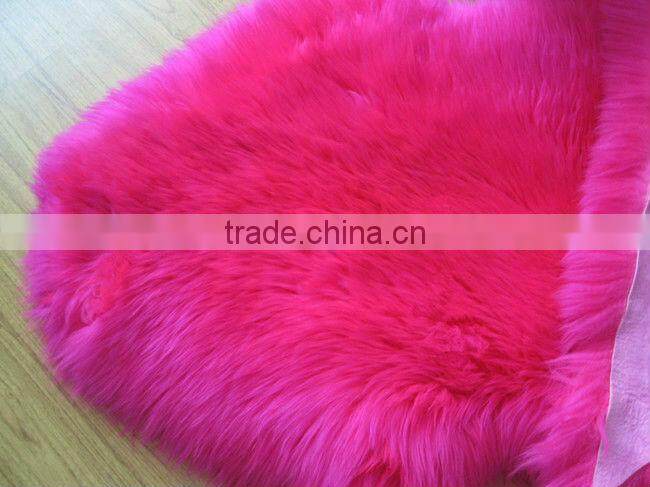 soft sheepskin baby rug
