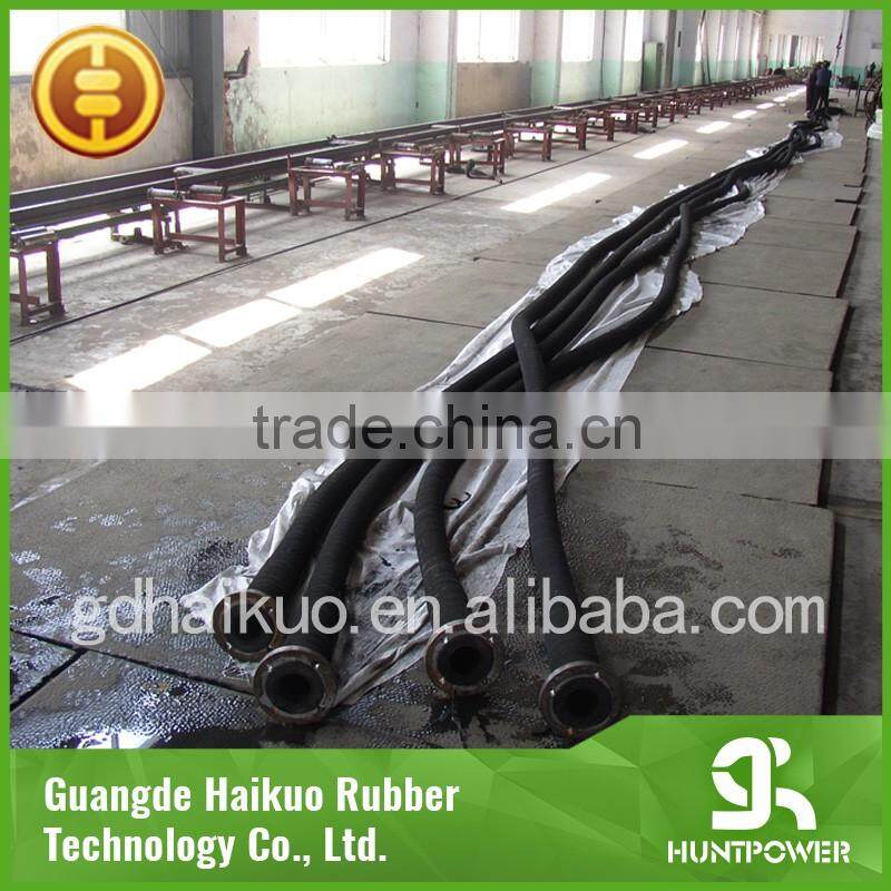 Cloth braided rubber marin oil suction and delivery hose