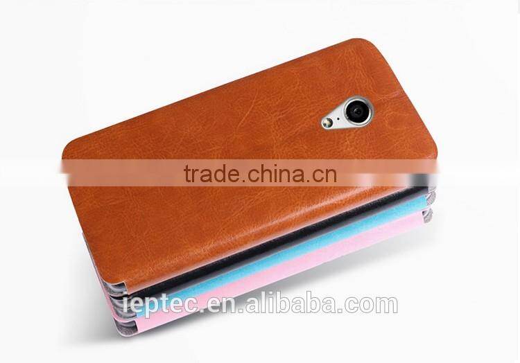 MOFi RUI Series Customed Mobile Phone PU Leather Flip Cover Case for TCL 3S, TCL M3G