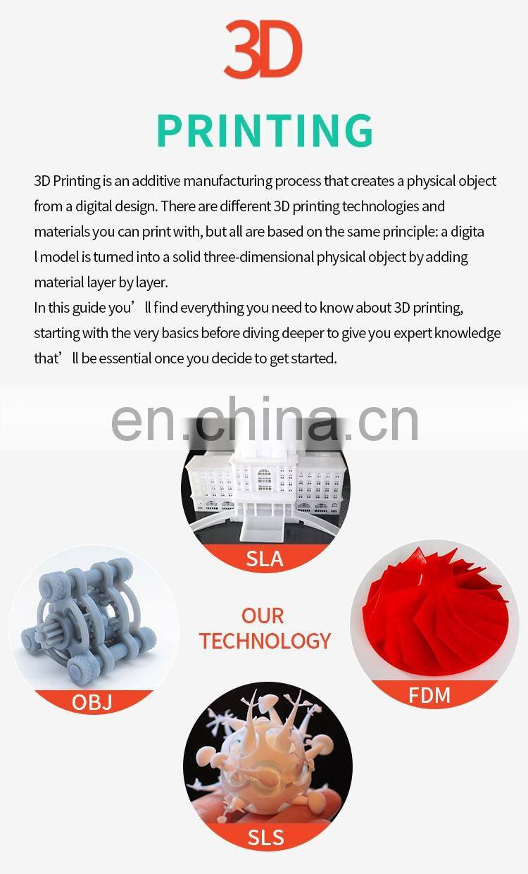 Plastic 3d cad kids toy model printing Rapid Prototype sla rapid prototype