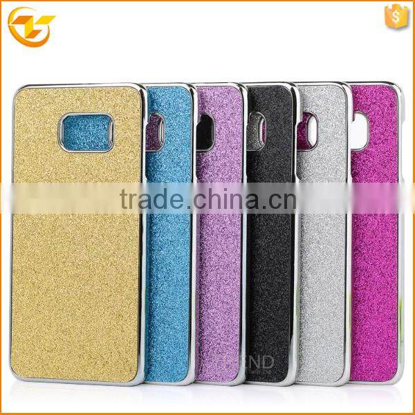 new fashion glitter sticker hard case cover for Samsung galaxy S7