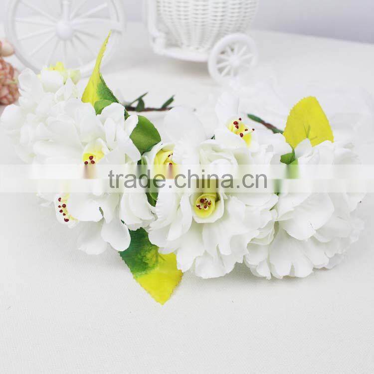2015 Unique Style Garland Head Flower For Wedding/Party