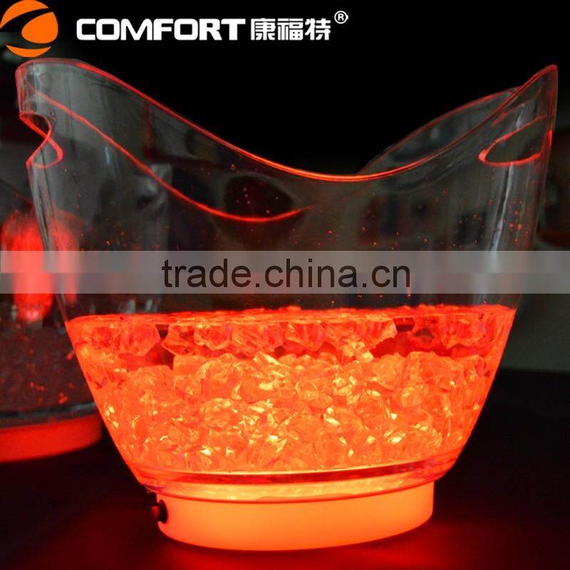 China Factory Bar Used Led Lighting Ice Bucket