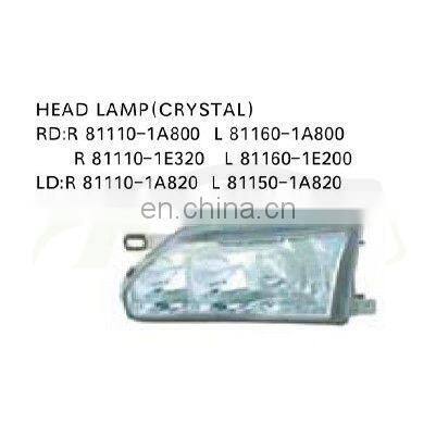 For Toyota Ae100 Head Lamp Crystal Rd 81110-1a800 81160-1a800 R 81110-1e320 L 81160-1e200 Ld r 81110-1a820 L 81150-1a820