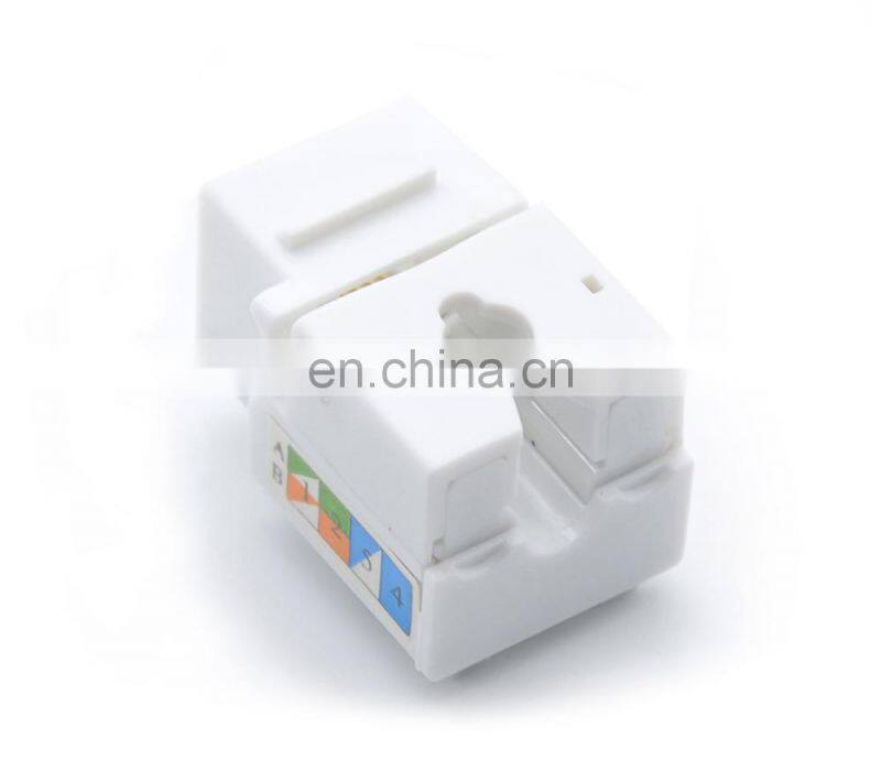 MT-5102 Krone rj45 cat6 keystone jack with Krone IDC