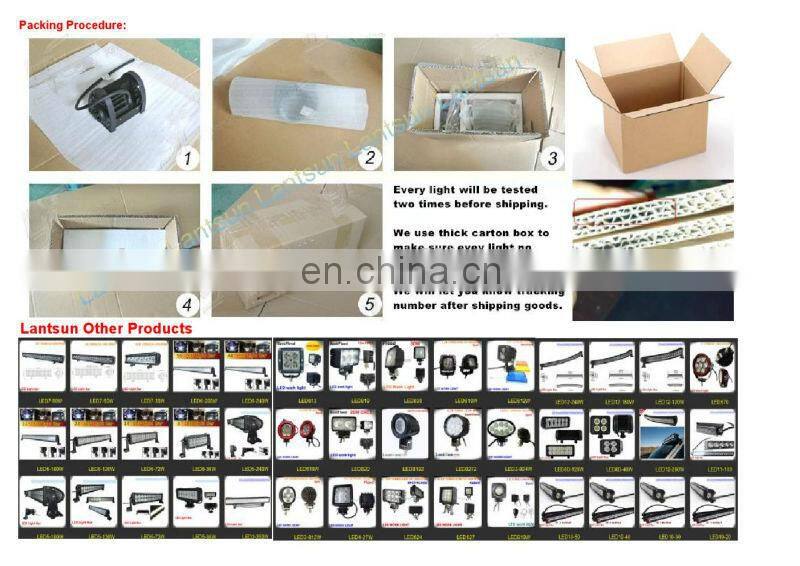 40W led work lamps spot/flood beam light for vessels,bus,trucks