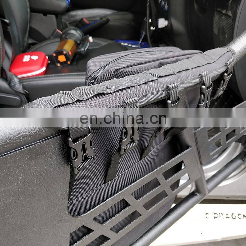 4*4 Tubular Door Canvas Bag for Jeep Wrangler JK Car Parts a pair of Storage Bag