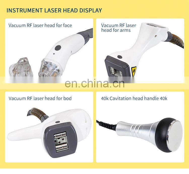 Factory Body Slimming Machine 40K Vacuum RF Body massage Machine Beauty Salon V8 Plus Shaping Loss Weight Machine