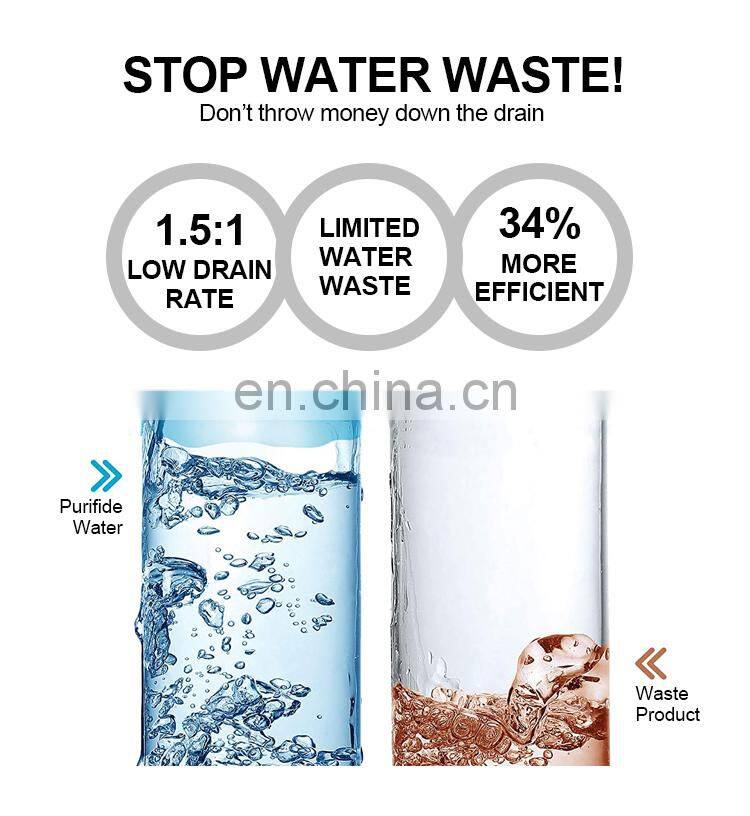 600G filter tankless RO water purifier quick filter change for home use best choice healthy drinking
