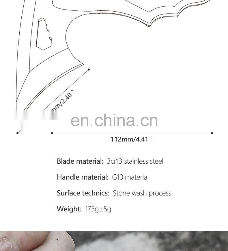 New outdoor equipment tool axe multi-function field axe knife high hardness portable small axe manufacturer direct sale