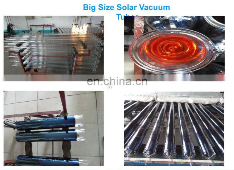 Large Diameter Solar Vacuum Tube for Solar Oven Three Target