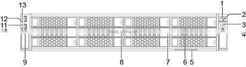 Professional Server supplier HUAWEI RH2288H V3 2U fusion storage system server with GE ports