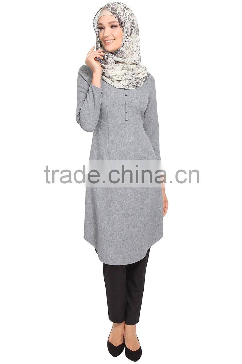 New Fashion muslim blouse fashion women blouse lady blouse